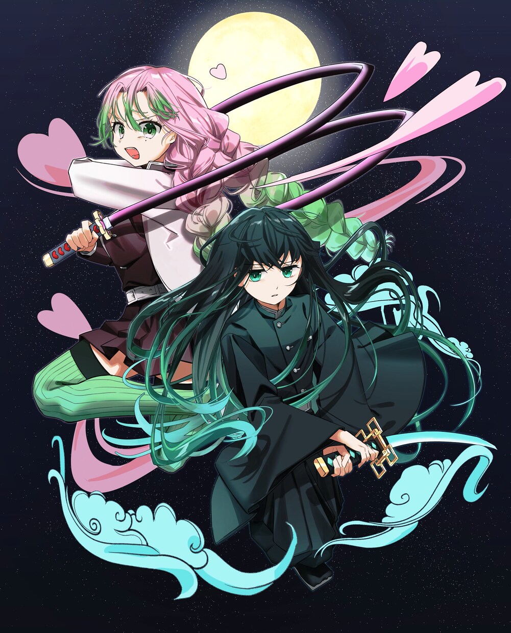立ち絵イラスト制作します 様々な用途で使えるバストアップより下〜全身までの絵を描きます イメージ1
