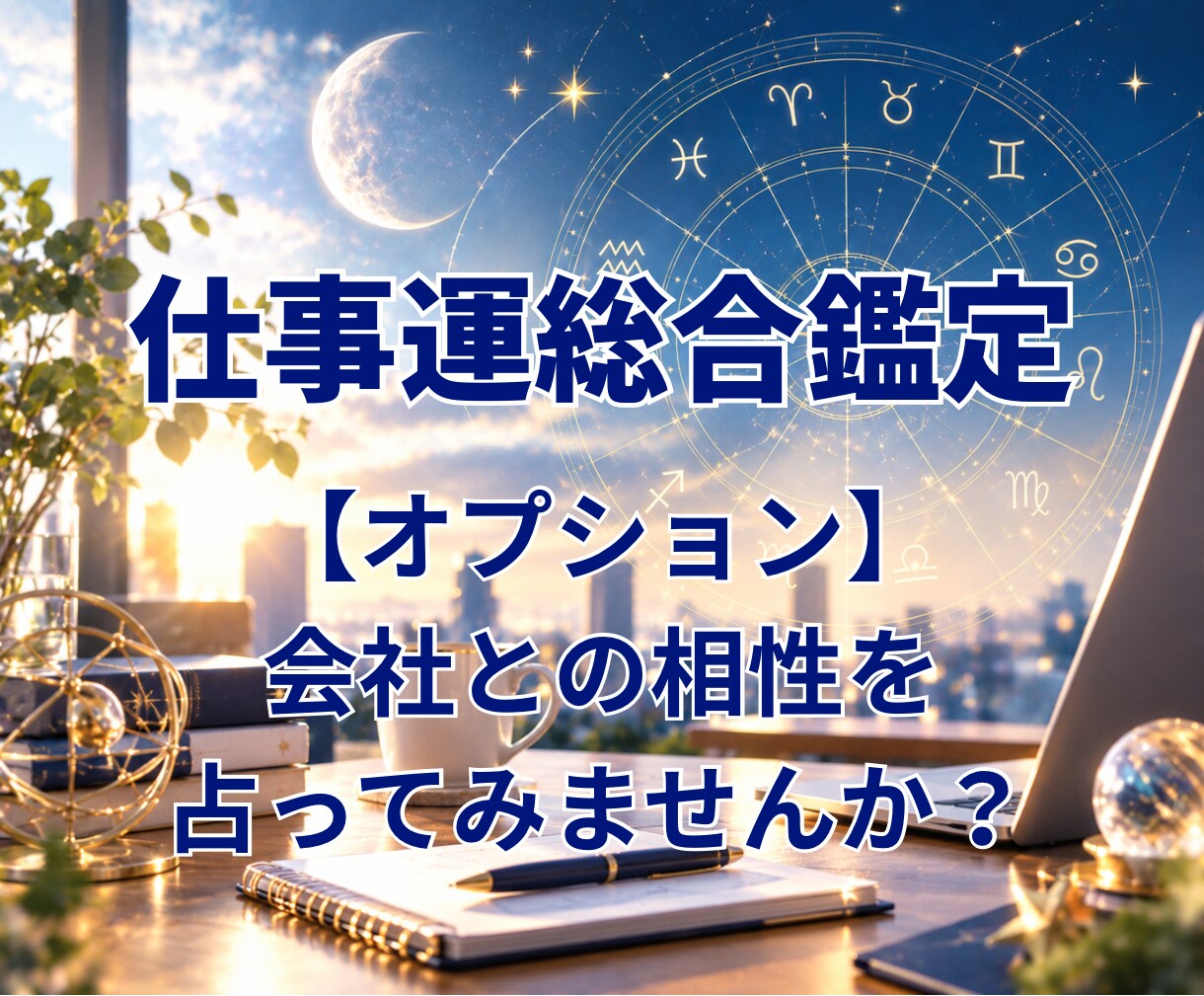 仕事運総合鑑定【天職・適職・人間関係など】占います ひとりで悩むのはもうおしまいにしませんか？ イメージ1