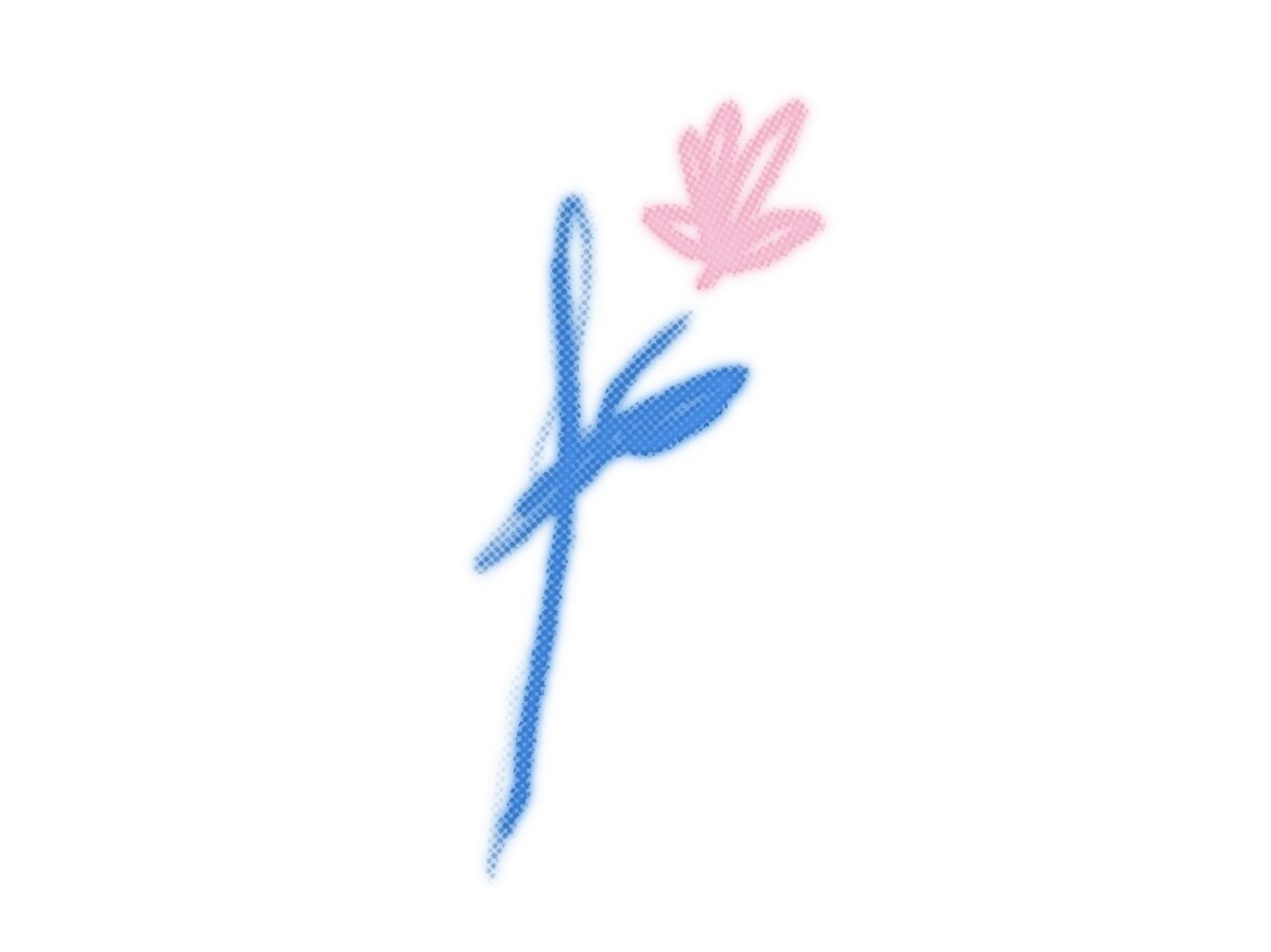 シンプルなお花のイラスト制作します 3枚！さりげなくおしゃれなアイコンにしたい方へ イメージ3