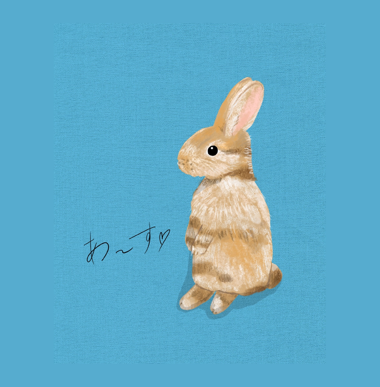 うちの子を「パステル水彩」で描きます 犬・猫・うさぎ｜お名前入り・印刷用データでお届け イメージ3