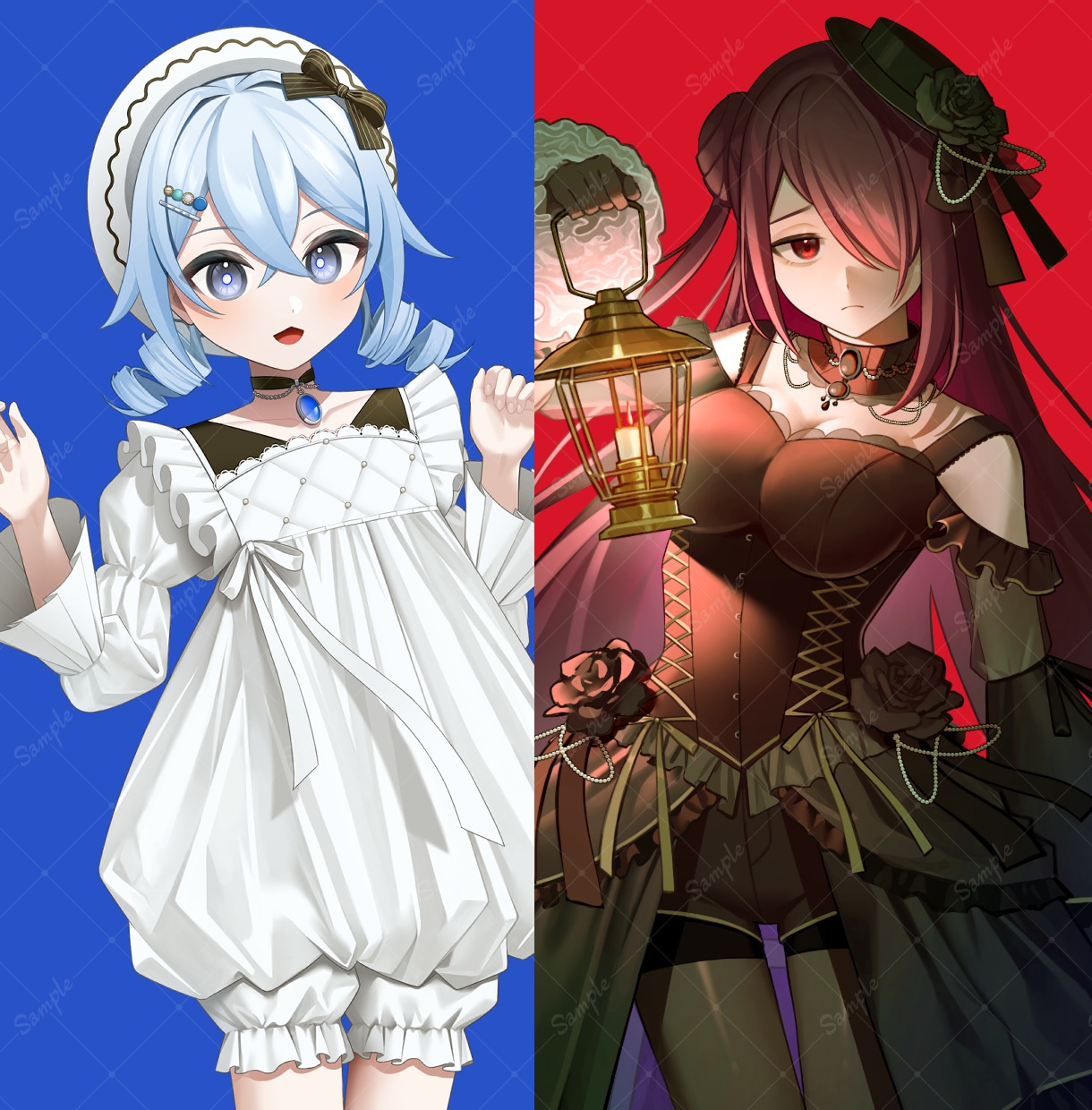 VTuber･TRPG･ゲームなどの立ち絵描きます 細部まで丁寧で細かな作画が持ち味です イメージ1