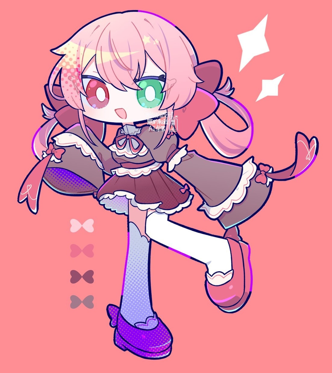 ポップで目を惹くデフォルメイラストを描きます サムネイルやグッズにオススメの全身デフォルメイラスト！ イメージ5