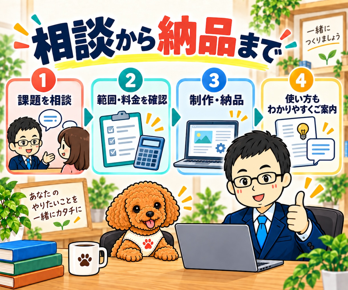 AIツール開発とWordPress自動化を承ります 業務に合わせて制作・納品|仕様を事前に相談 イメージ9
