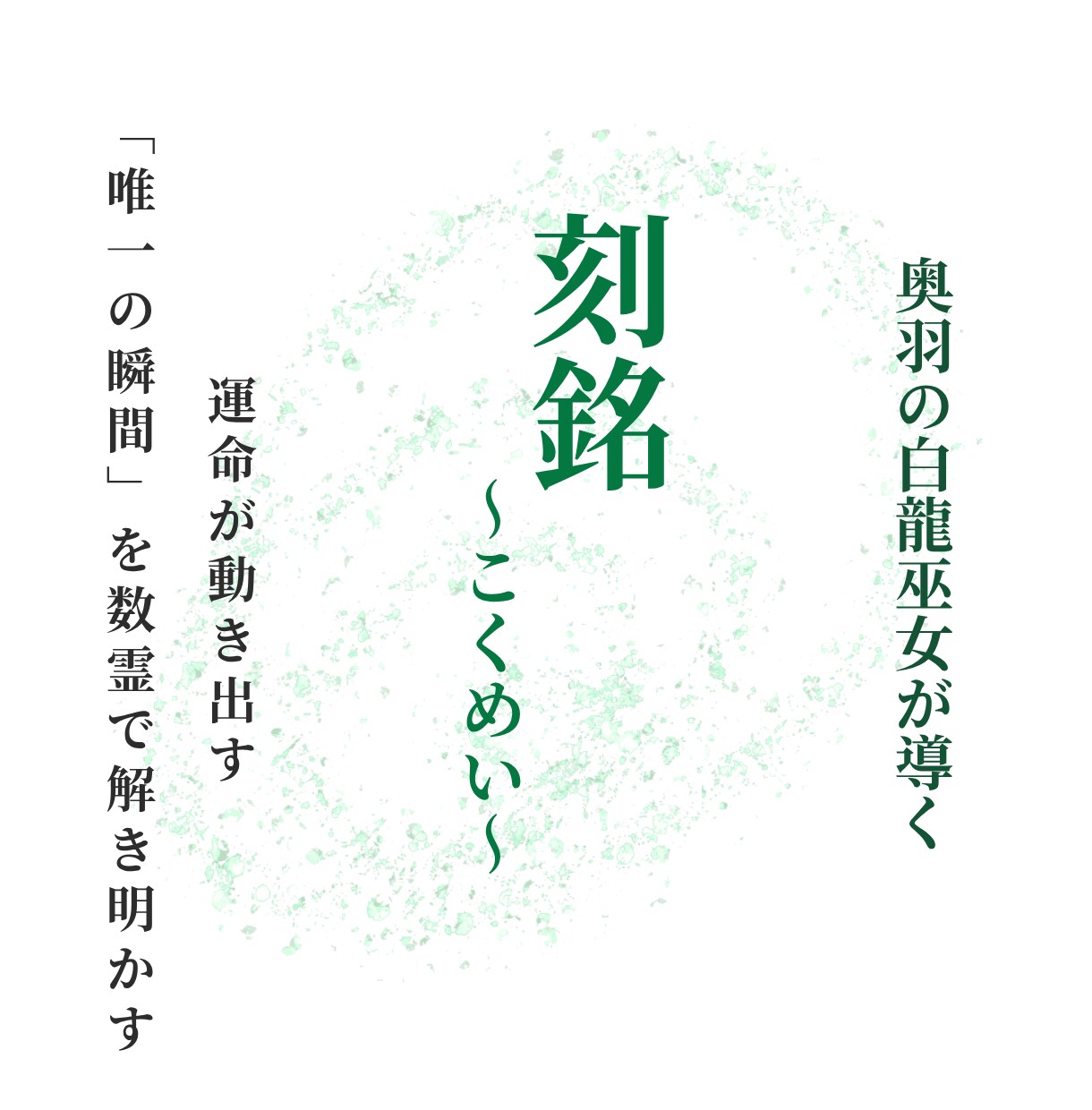 刻銘｜「人生の勝負日」をピンポイントで伝えます 決断に迷うあなたへ。宇宙の追い風が吹く最良の日を数霊で特定 イメージ1