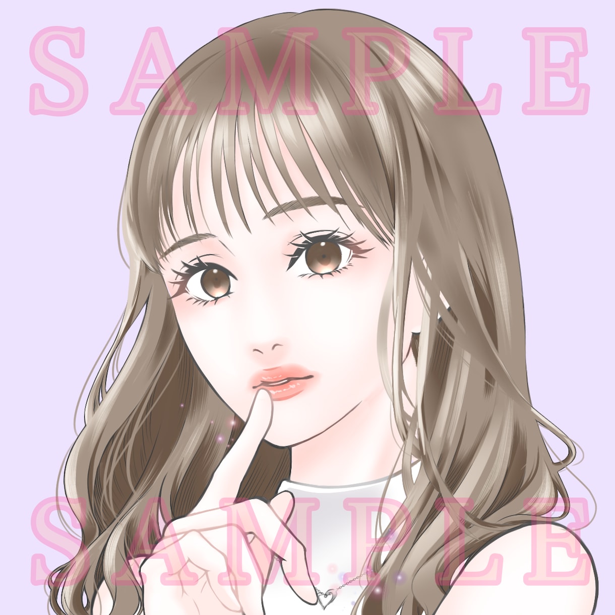 女性向け♢おしゃれ可愛いアイコン描きます 副業・ビジネスでお困りの方に/X等のSNS/名刺 イメージ5