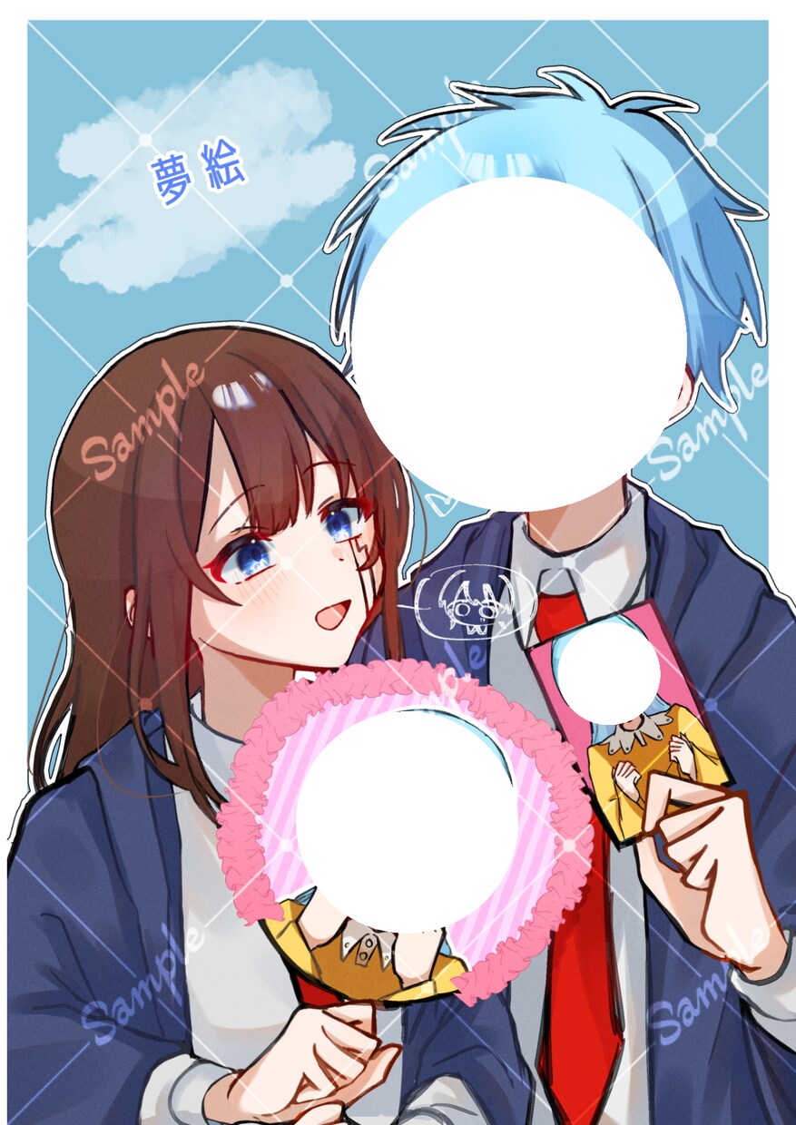 可愛らしいイラストお描きします バストアップや夢絵、立ち絵などを手頃な値段で制作いたします。 イメージ7