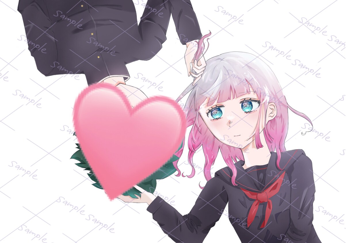 イラスト描きます 可愛い女の子を描くのが得意です イメージ3