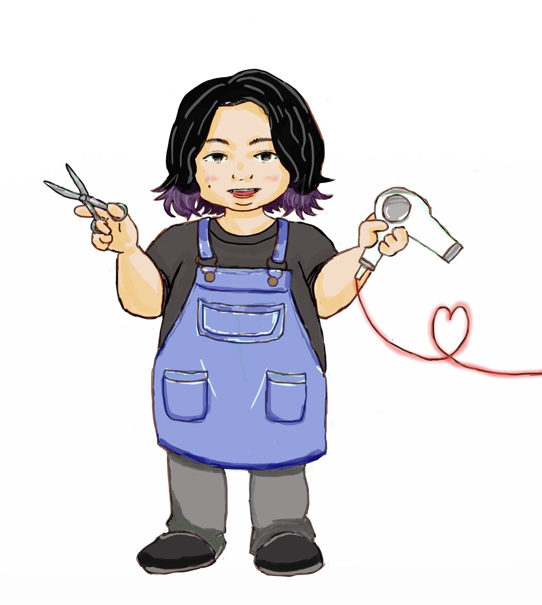似顔絵をゆるーく描きます 絵柄やパーツ、ポーズ等は要望に沿って描きます イメージ4