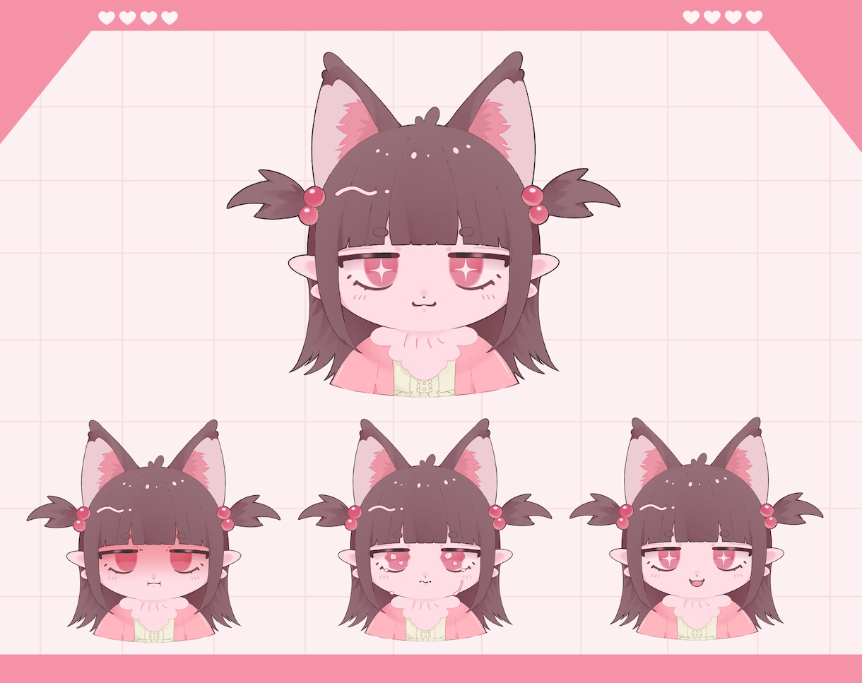 オリジナルデフォルメキャラお描きします 〜安くて可愛いオリジナルミニキャラ〜 イメージ3