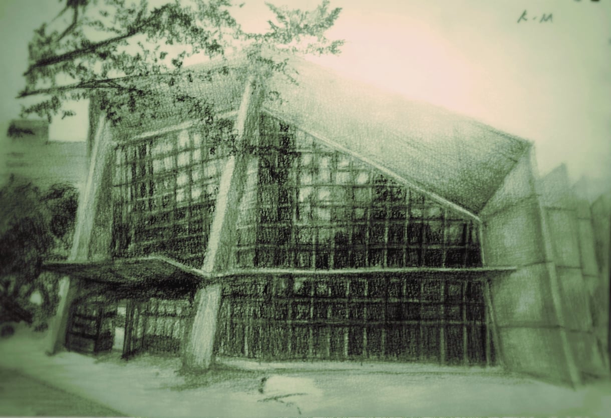 鉛筆スケッチ作成します 一級建築士が写真、CGパースからリアルなスケッチ起こします イメージ2