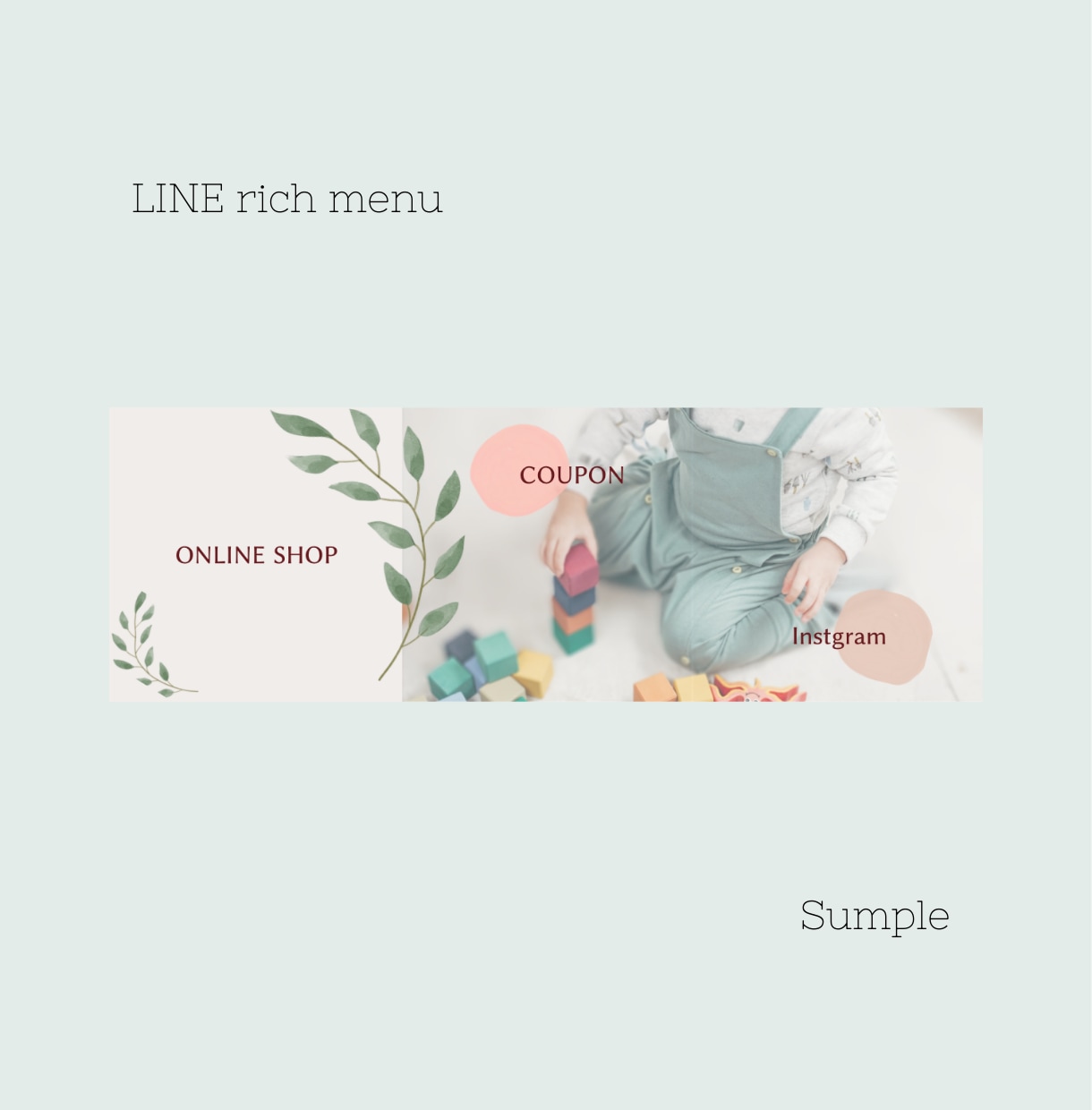 LINEリッチメニュー制作致します。ます 3営業日以内にお店の雰囲気のデザインに仕上げます。 イメージ5