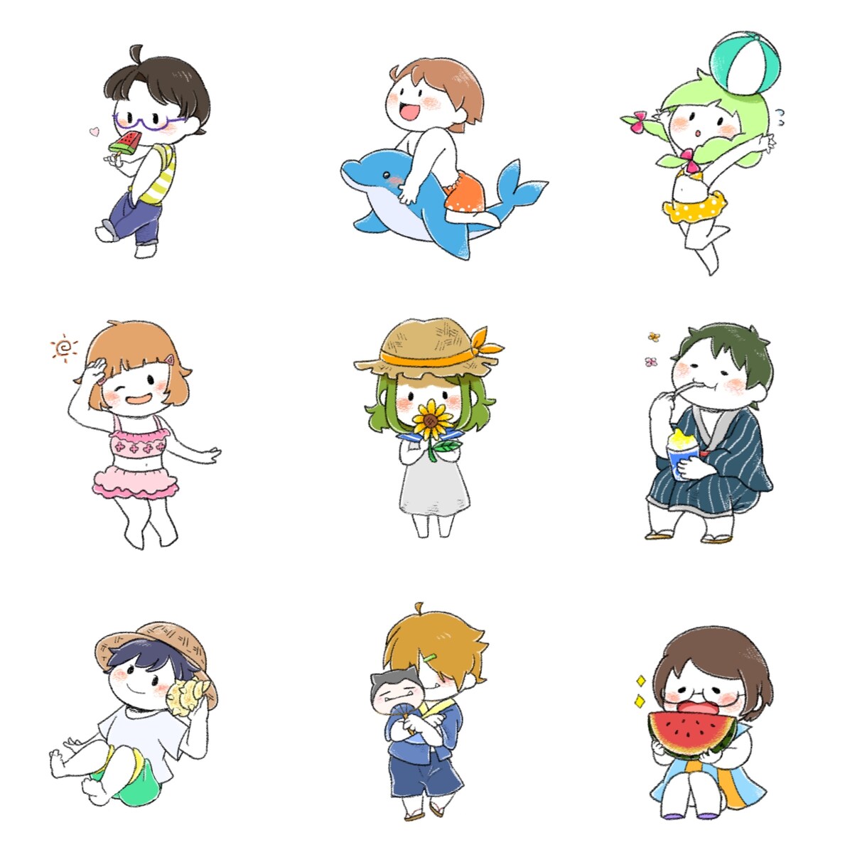 クレヨン風のかわいいSNSアイコンを作成します クレヨンで描いたような優しいタッチで、誰にでも好印象！ イメージ2
