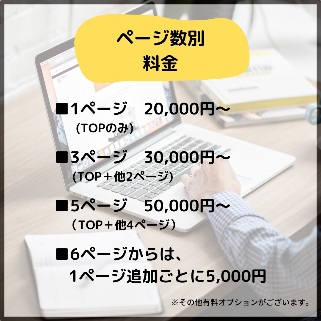 スピード制作！ホームページを作成いたします まずは、ホームページを作ってみませんか？ イメージ3