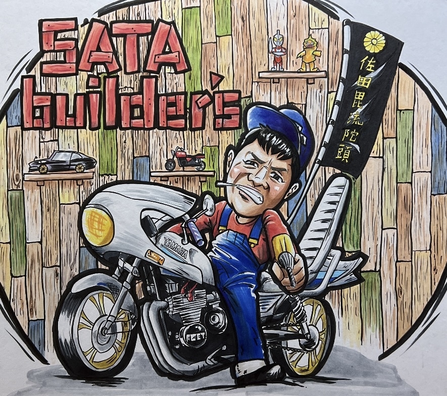 構図に拘った個性ある似顔絵描きます 世界に一つしかない似顔絵お描きします！！ イメージ2