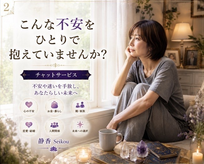 この先大丈夫？お金と人生の未来を読み解きます 仕事・親・結婚・老後…漠然とした不安を優しく占います イメージ2