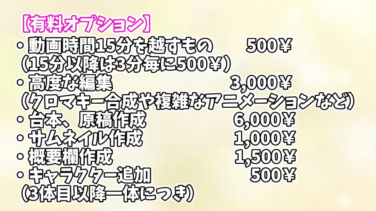主にゆっくり編集代行を行います ゆっくり系動画の編集を行います。 イメージ3