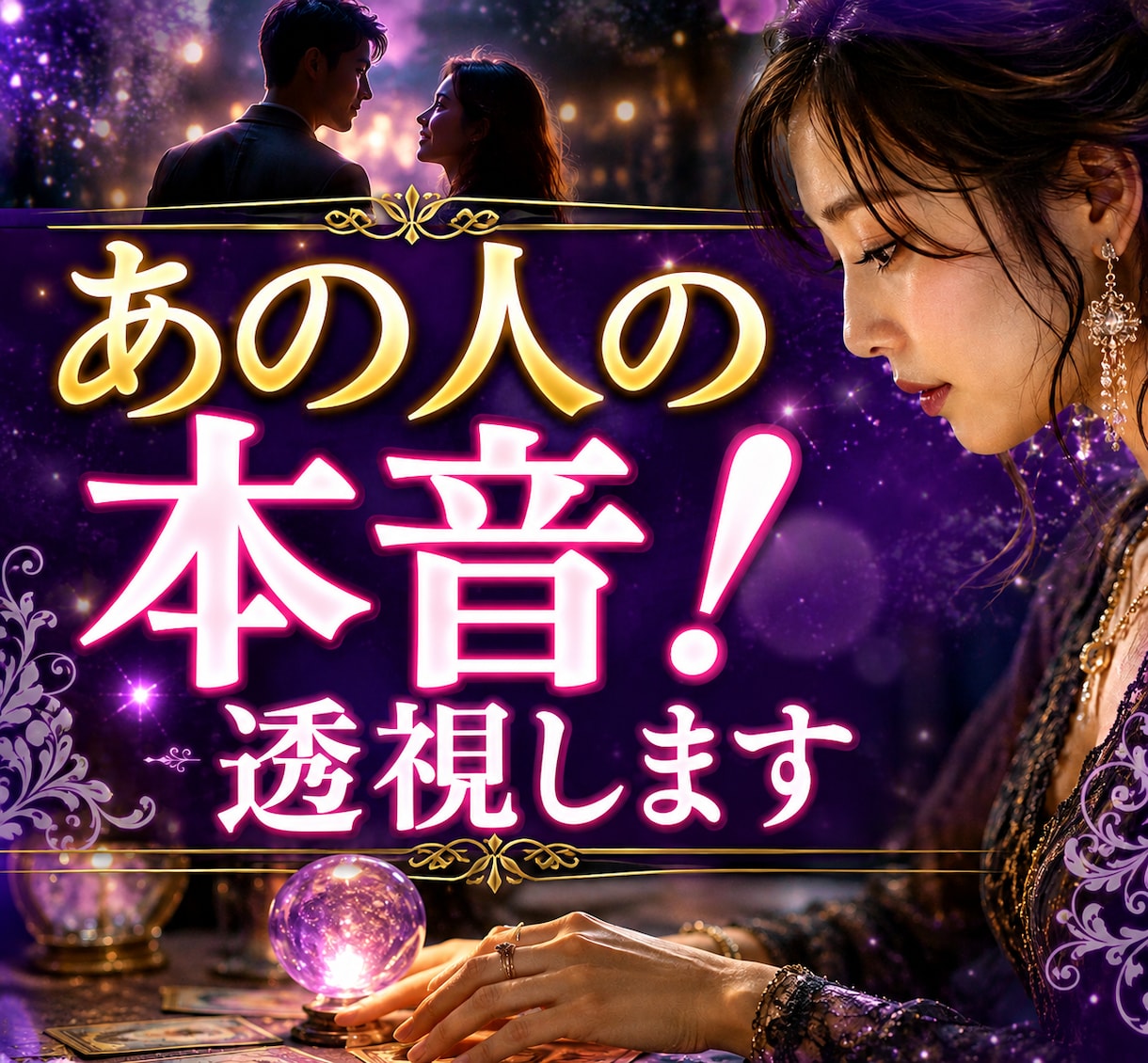 直念透視！あなたが知らない【彼の本音】透視します 彼の“隠されざる真実”・・本当の気持ちを暴露！ イメージ1