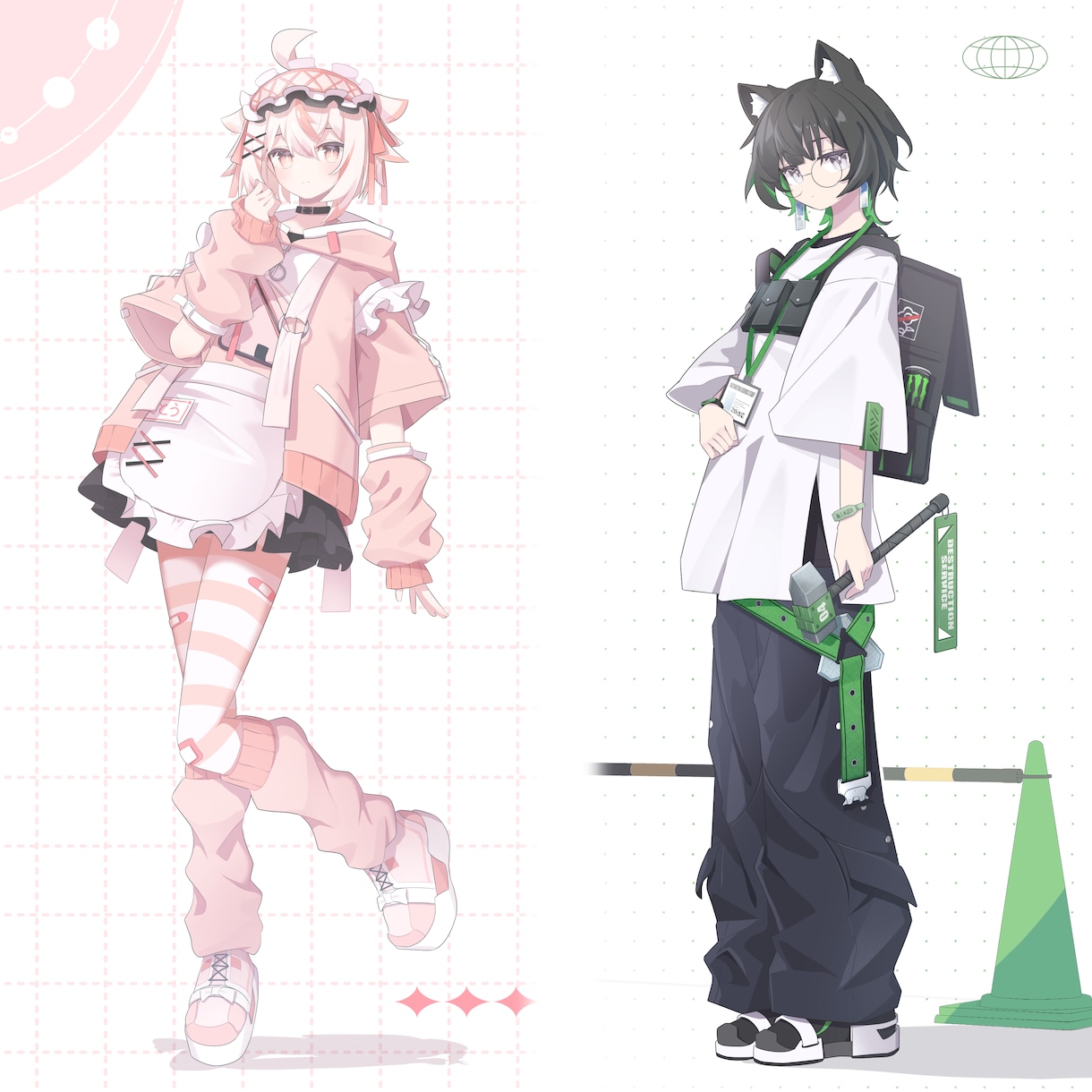キャラデザOK!いろんなイラスト描きます 自分だけのキャラクターを魅せたい、見つけたい方向け イメージ1