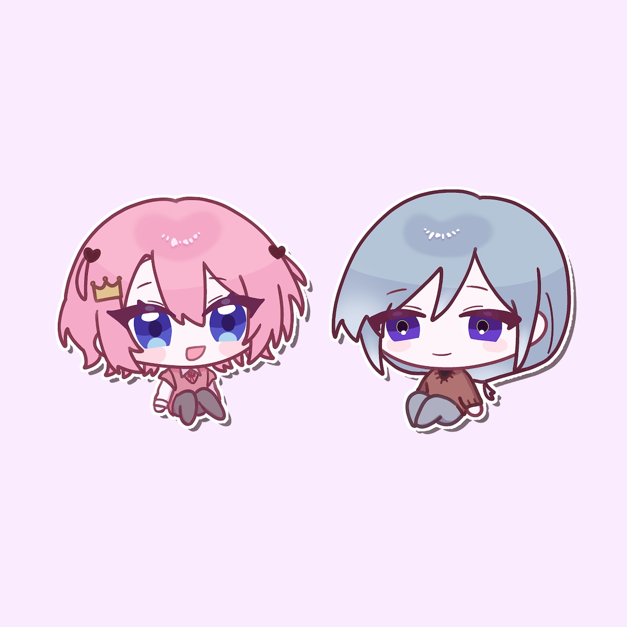 かわいいミニキャライラスト描きます 1.5~2等身ほどの可愛らしいSDイラストを描きます！ イメージ2