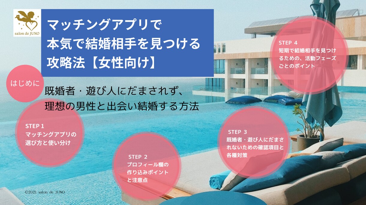 アプリで理想の男性と結婚するための攻略法を教えます アプリ婚活のリスクをこれで減らしましょう！！ イメージ2