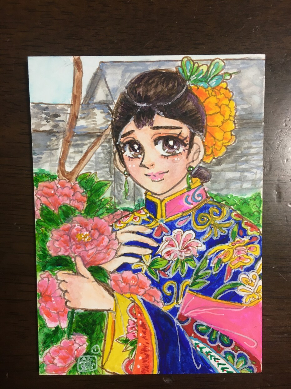 集客力アップの中国風　和風イラスト描きます 集客力アップ、キャッチーなイラスト描きます イメージ5
