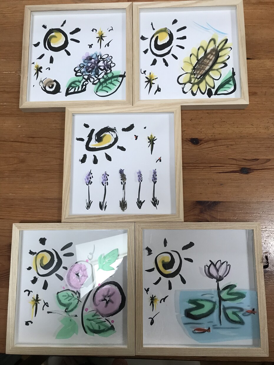 筆の世界でイメージします あなたの描いて欲しいイメージを筆で表現します イメージ3