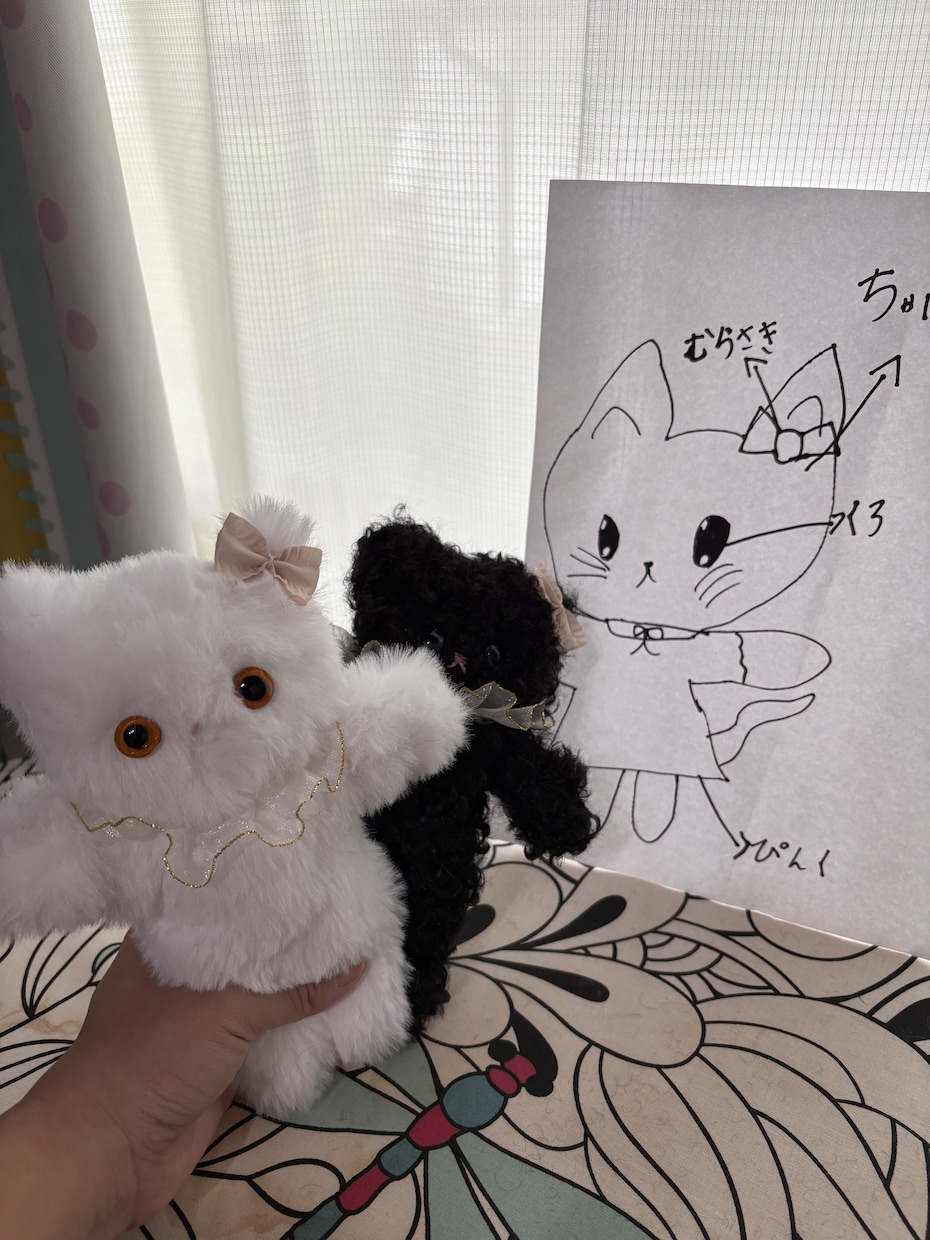 オリジナルのぬいぐるみを製作します イラストから◎平面から立体まで可能です！ イメージ3