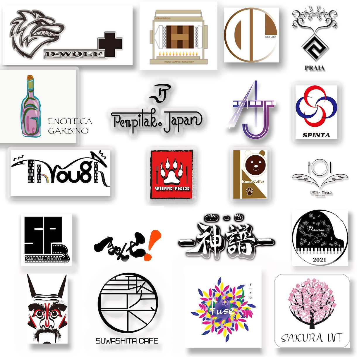 おしゃれで素敵な大人の雰囲気を醸し出します 店舗やコミュニティーなどのロゴやイラストを作成します イメージ1