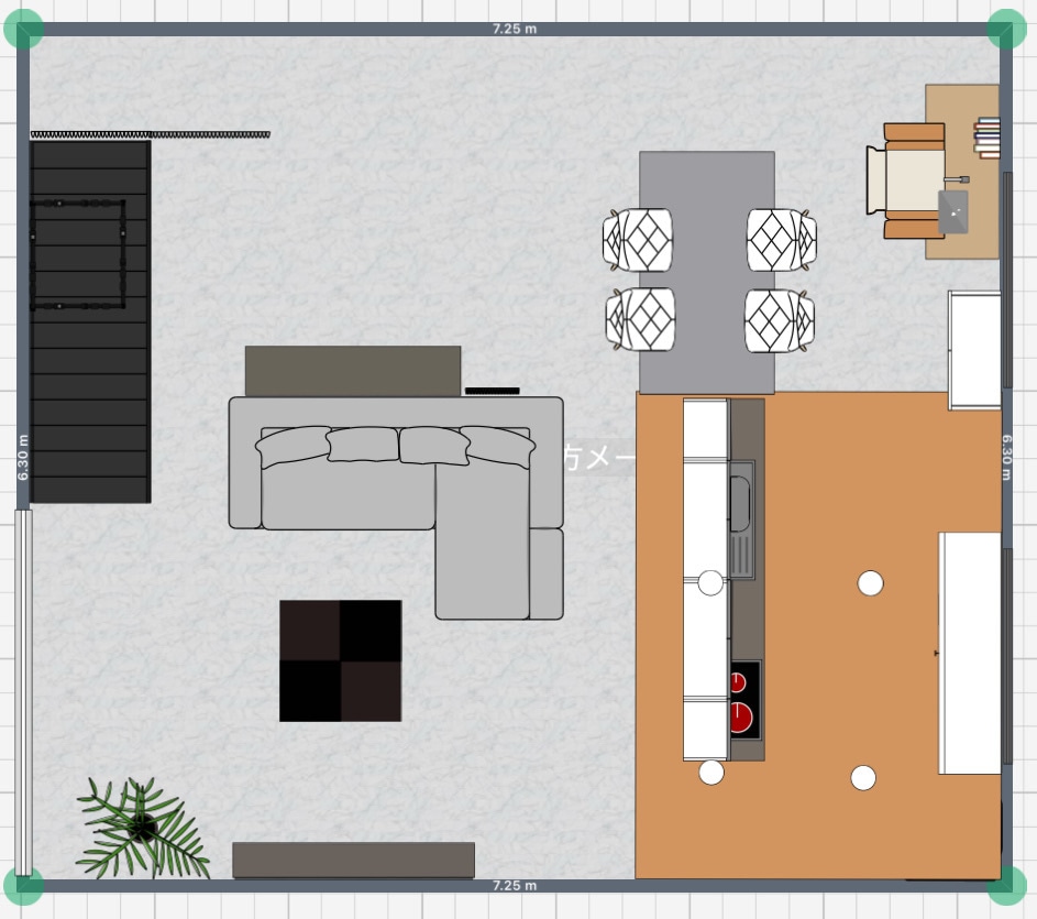 3Dパース付！理想のお部屋にコーディネートします レイアウト提案+家具(3点まで)セレクト！ イメージ5