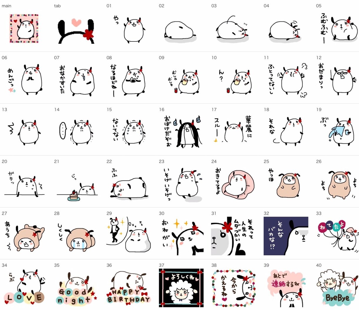 ゆる～いオリジナルLINEスタンプお作りします 個人・法人様商用利用可★HP・ブログの挿絵としても使えます。 イメージ3