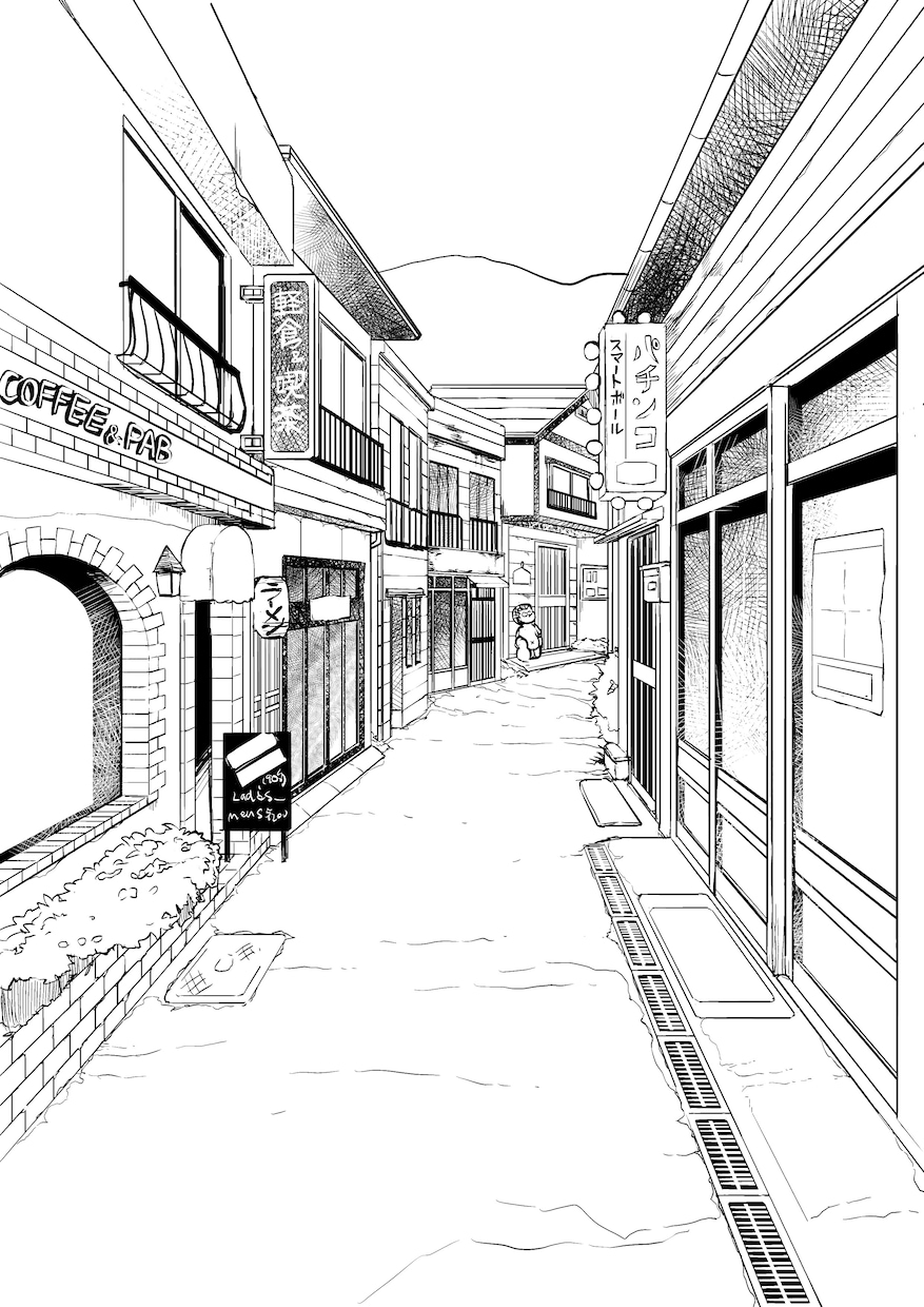 漫画アシスタント承ります 面倒くさい背景、代わりにお描きします！ イメージ2