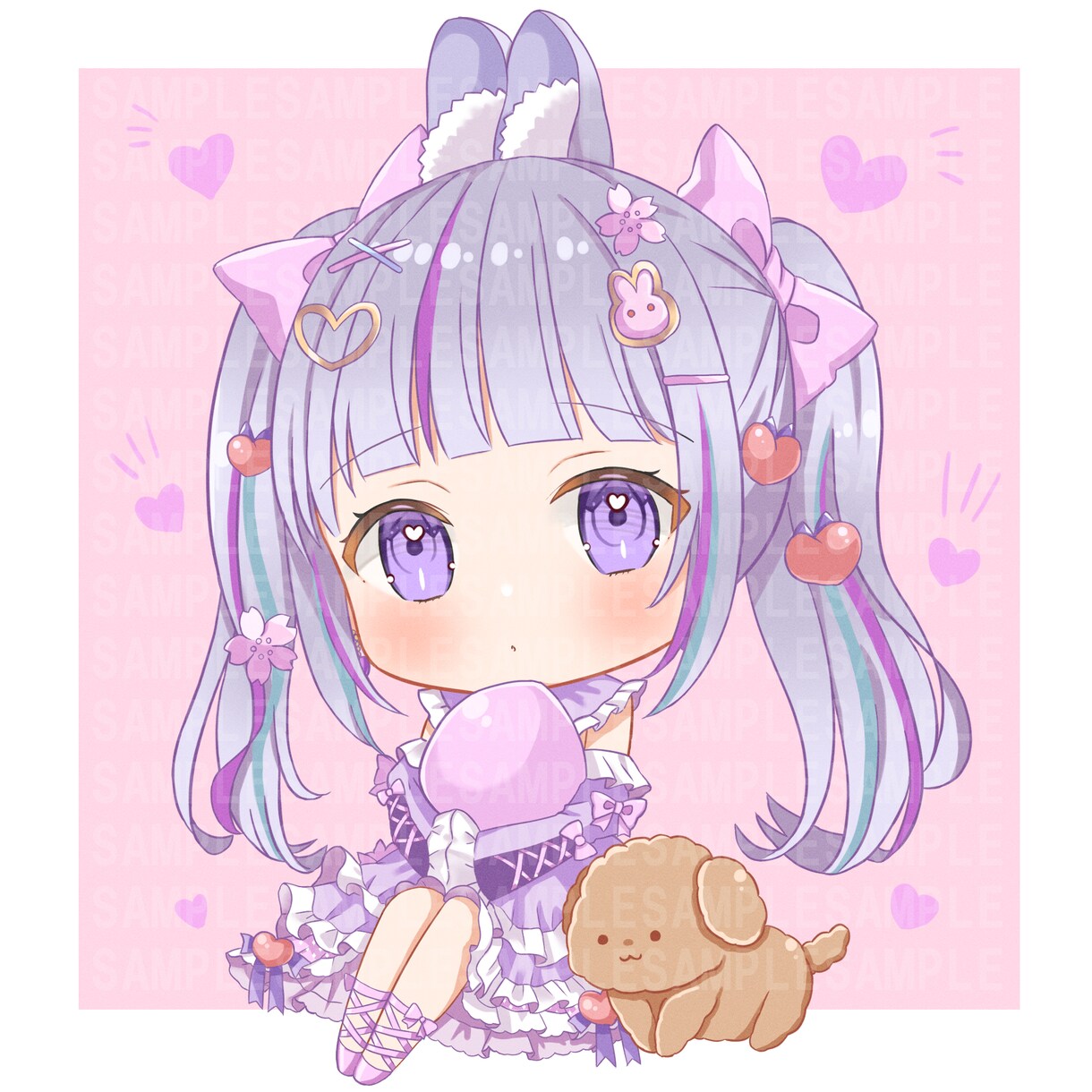 かわいいSDキャラを制作します ※商用利用可能！配信用、グッズ販売、プレゼント企画に。 イメージ5