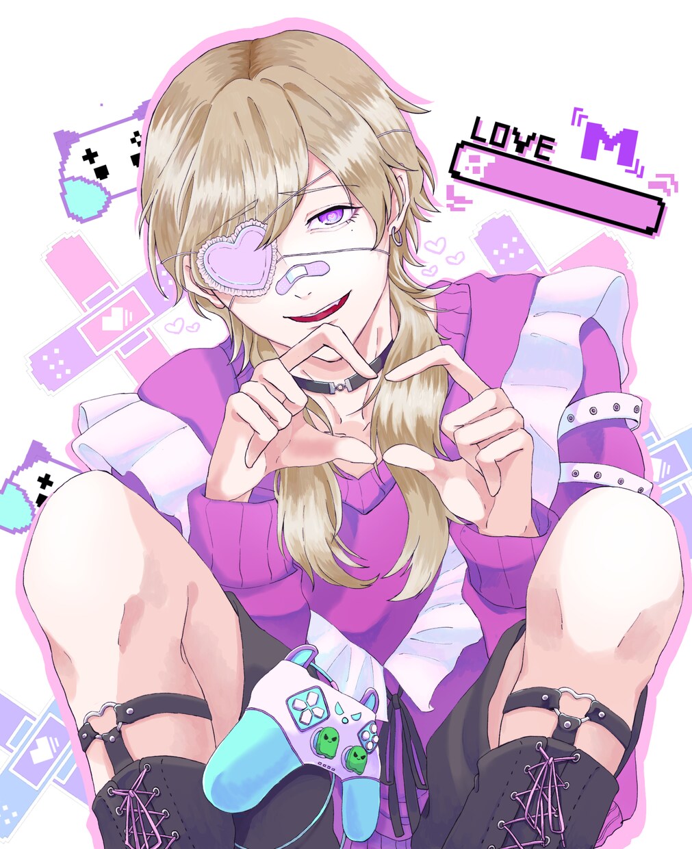 SNSなどで使用できるイラスト作成を承ります SNS、配信用画像、TRPG立ち絵など… イメージ2
