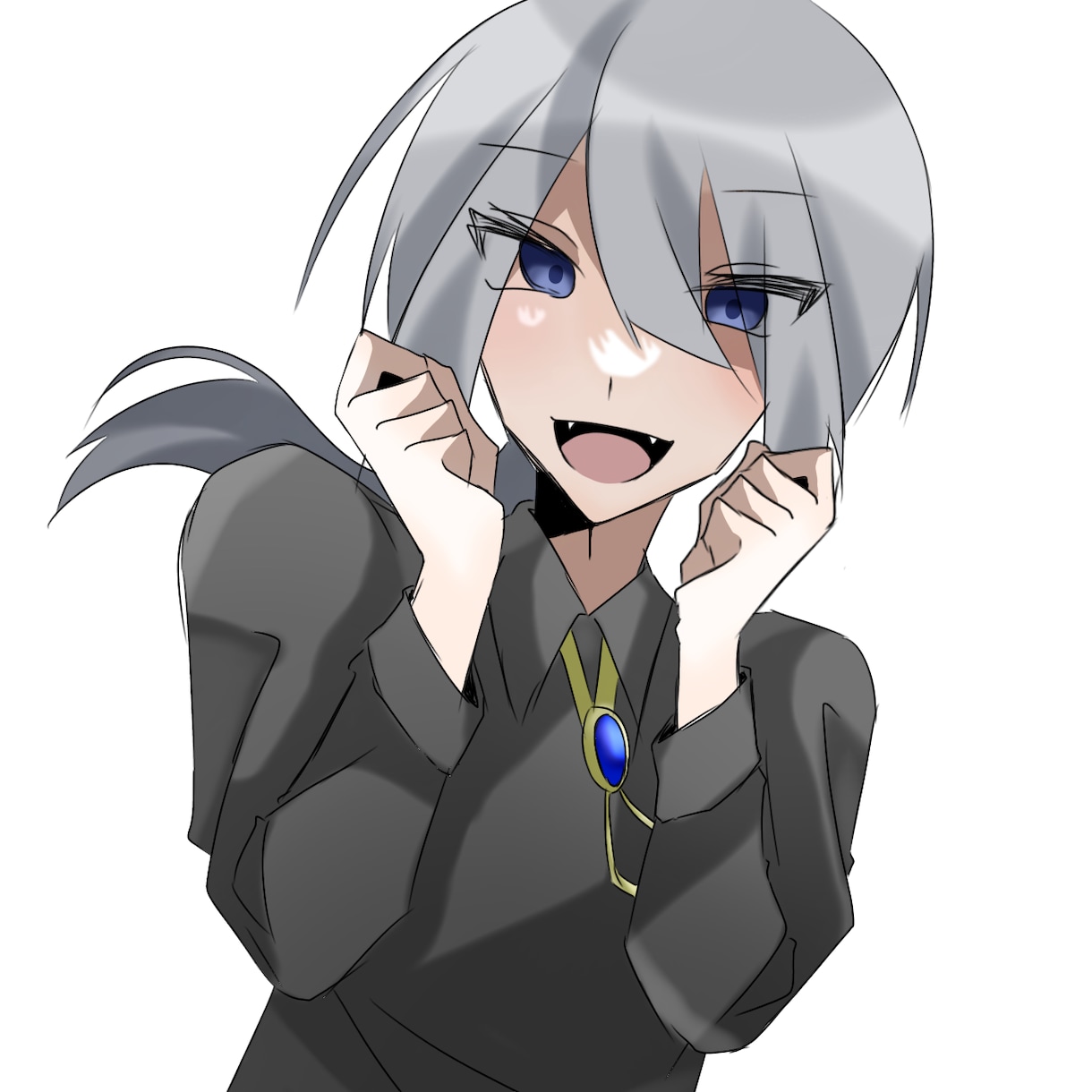 透明感あるイラストでアイコン制作致します SNSで使用するオリジナルキャラクターアイコンが欲しい方へ イメージ4