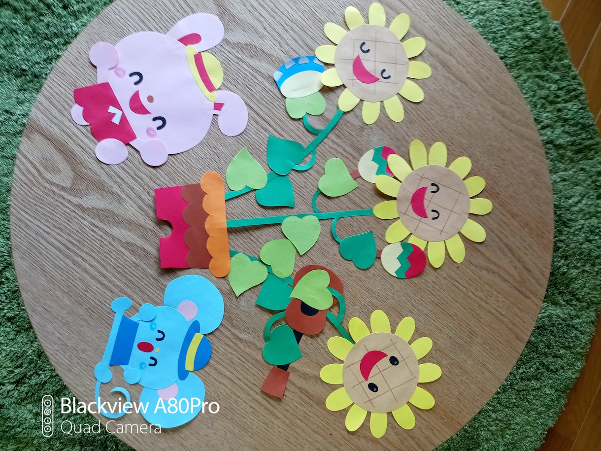 保育士、幼稚園の先生を手伝います 大変な壁面づくりをサポートします イメージ3