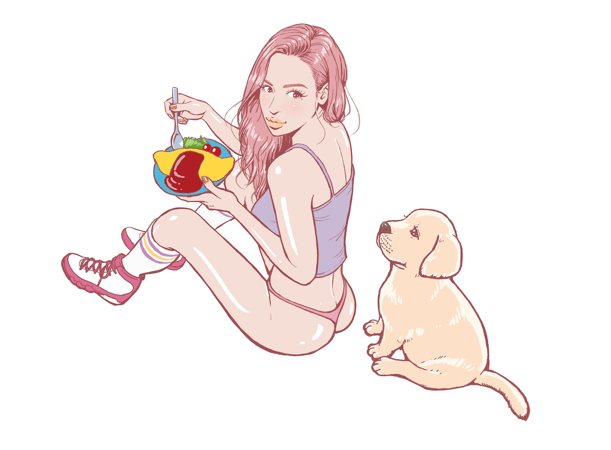 POPなイラスト描きます ストリートポップカルチャーなアートイラスト イメージ2