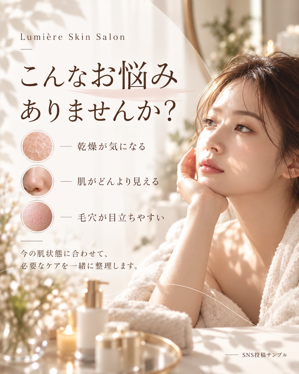 SNS投稿10本を画像・文章まで一括制作します Instagram・X・Threads投稿までまとめて制作 イメージ3