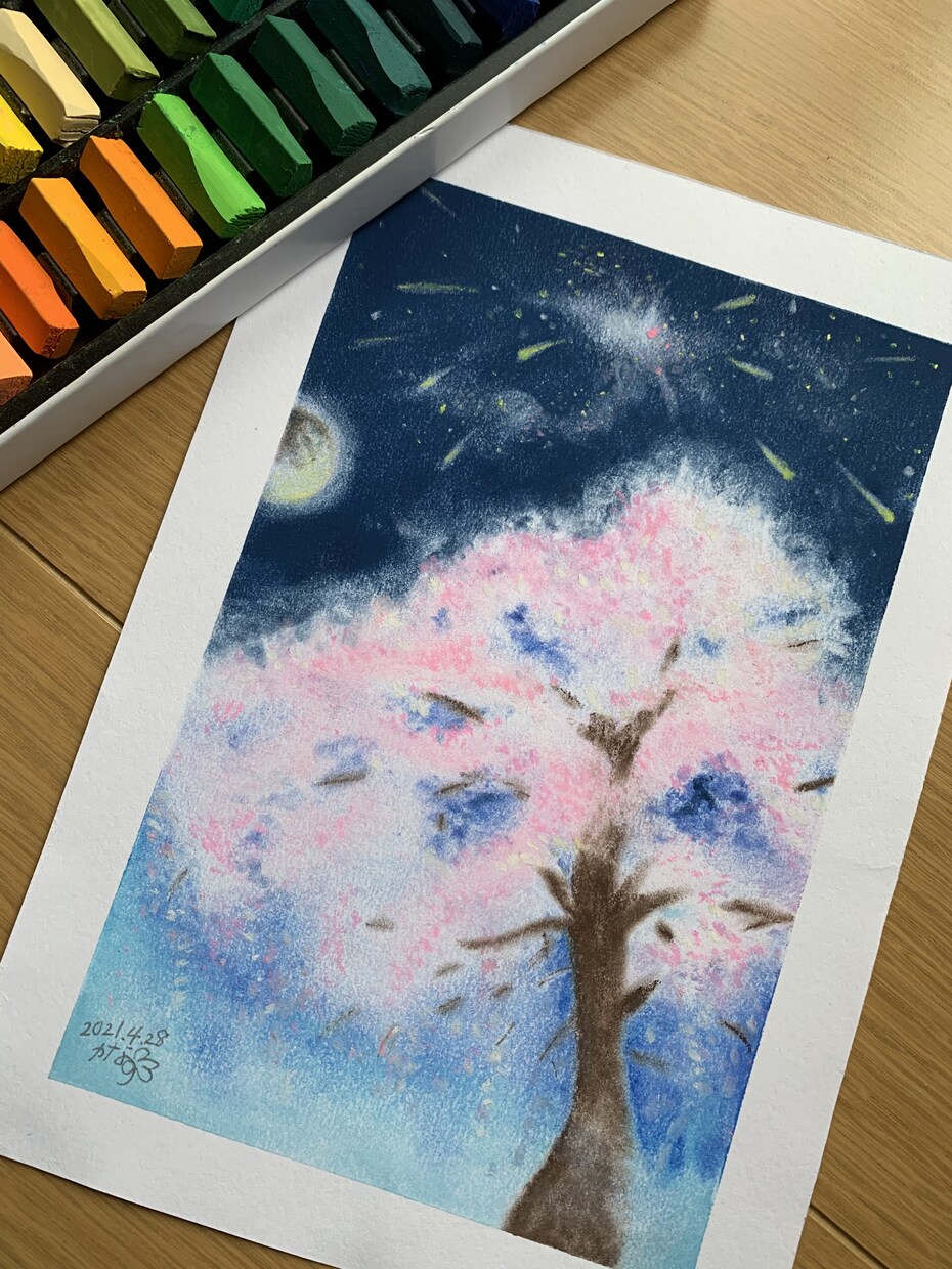貴方だけの手描きパステル画を描きます アートで生活に素敵なカラーの華を添えませんか♡ イメージ6