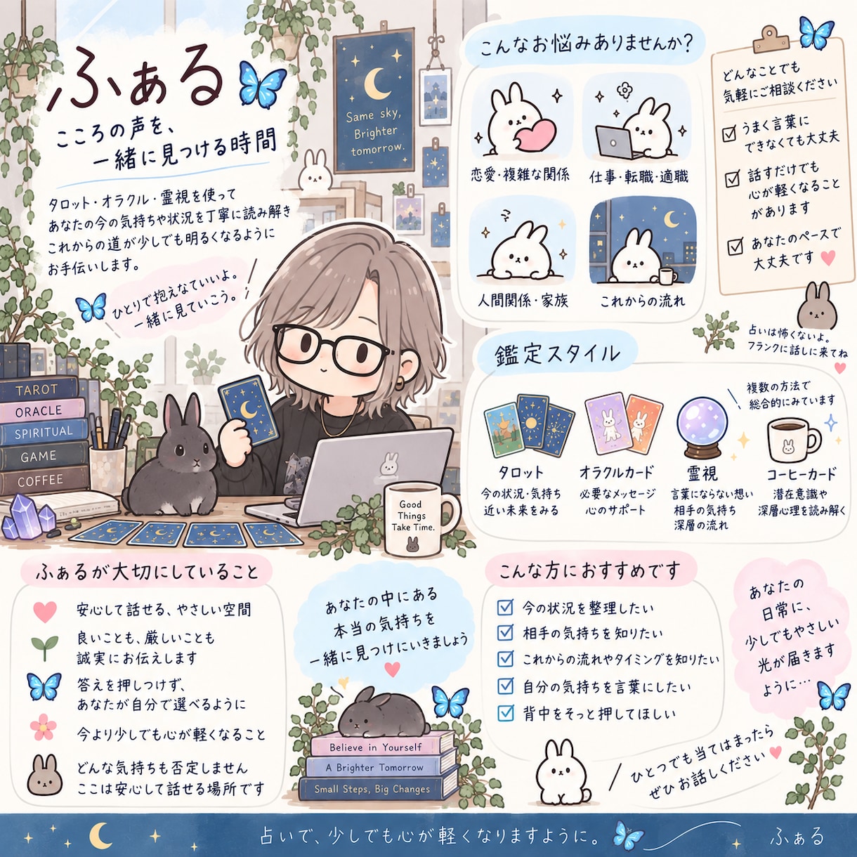 人間関係の悩み♦あの人の気持ち・関係性を霊視します 家族・友人・職場など、言葉にできない相手の本音を視ます イメージ2
