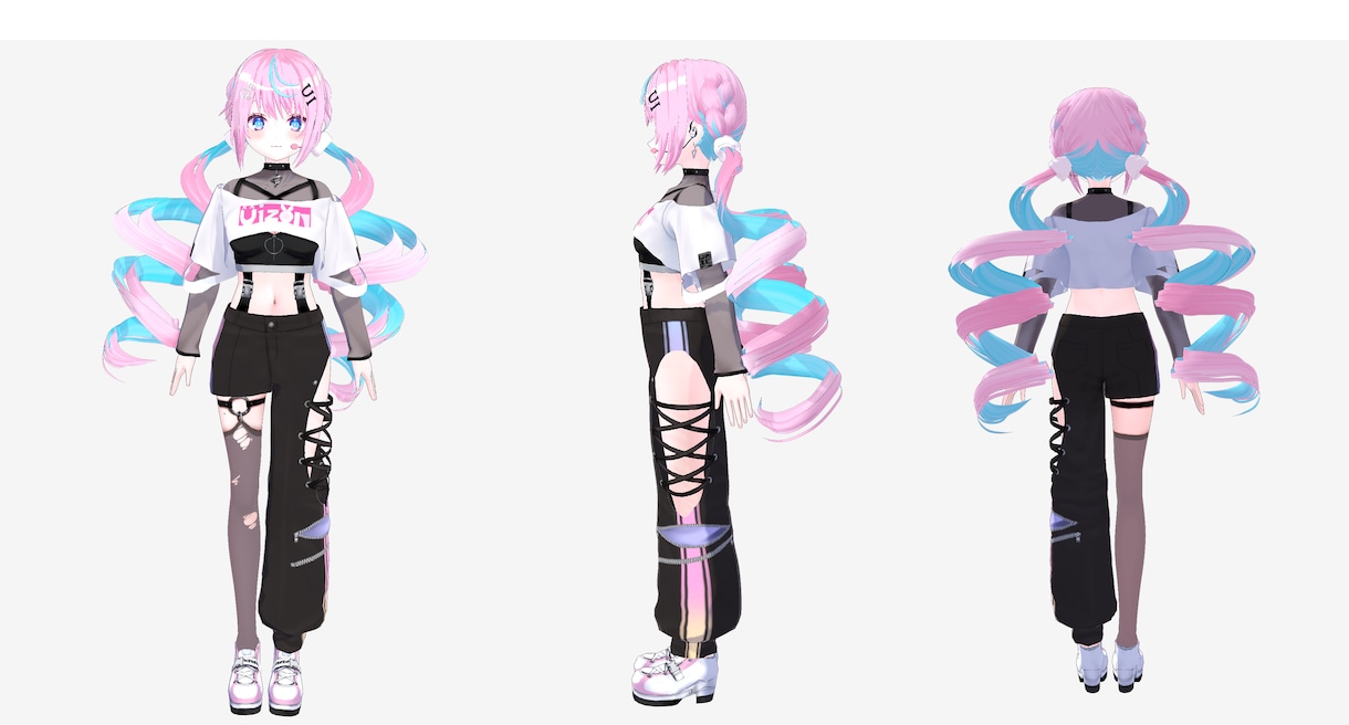 MMD対応可！Vroidで3Dモデルを制作します あなたのキャラクターを再現し動かします！ イメージ4