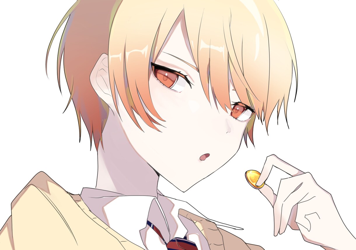 即、翌日可能✩】バストアップのイラスト描きます 目を引くキャラクターのバストアップ絵を描かせて頂きます✨️ イメージ2