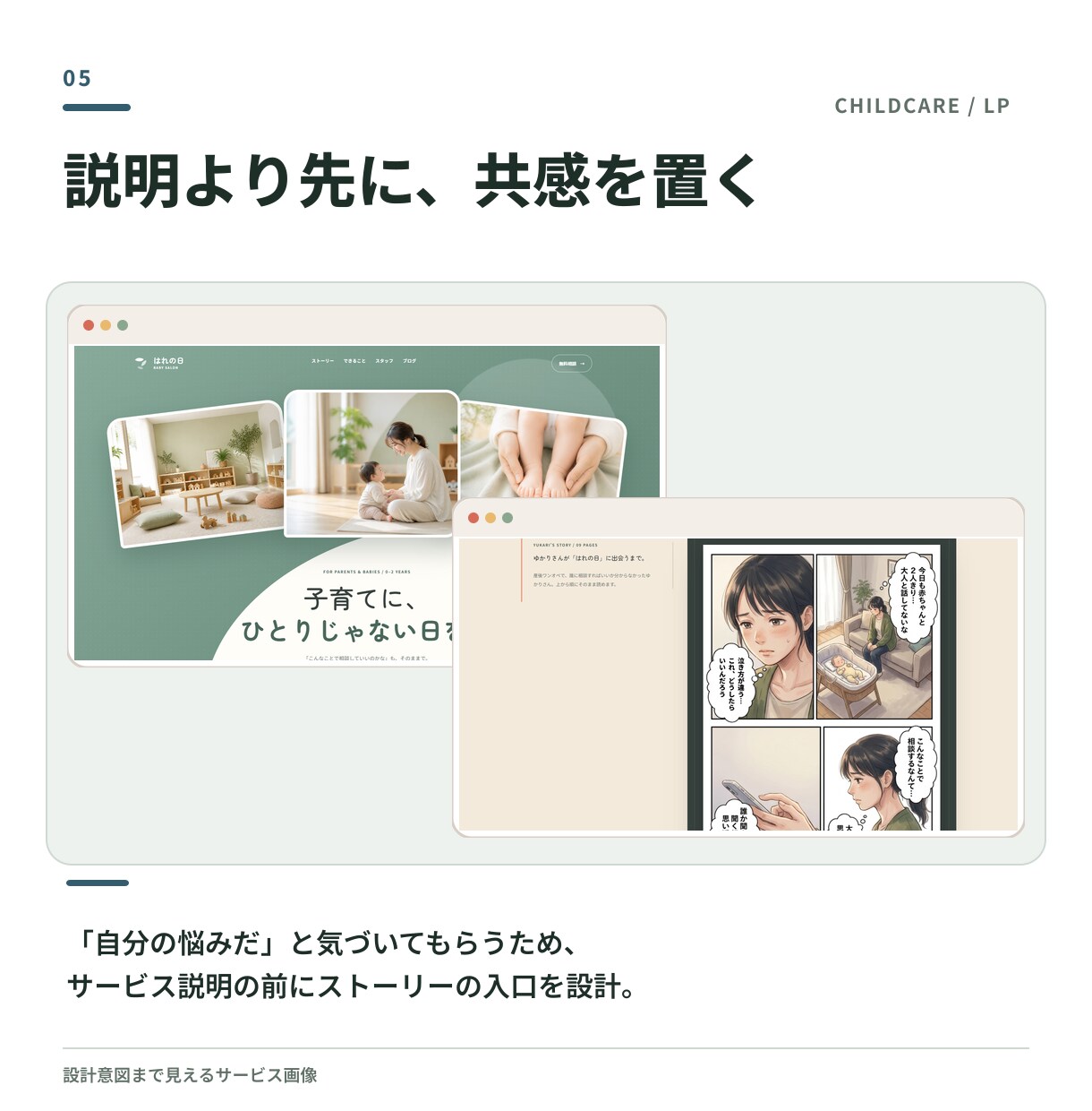 業種に合わせて構成から設計するHPを作ります テンプレなし・5営業日／5〜7ページのオリジナル イメージ5