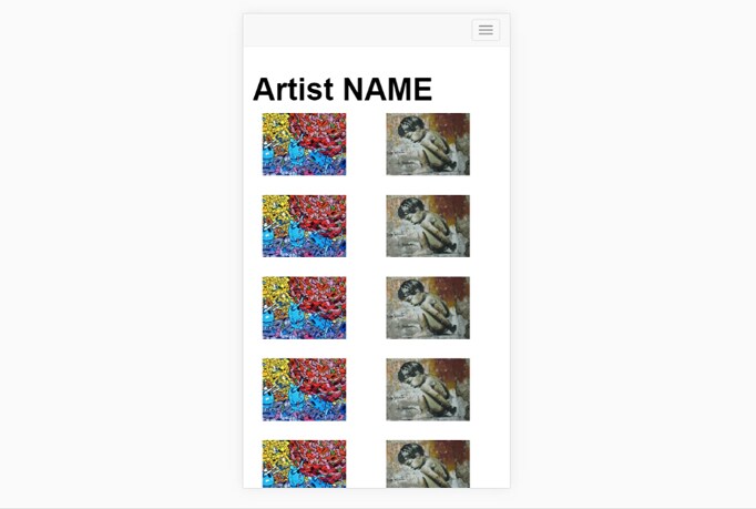 ホームページ制作（アーティスト、フォトグラファーの方）致します。【スマホ/ＰＣ対応】【簡単】【リーズ イメージ2