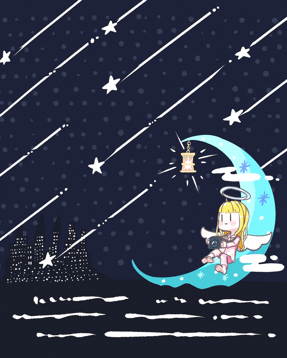 絵本のような、ゆるふわおしゃれイラストを描きます おしゃれでゆるい、気持ちが和らぐ一枚をプロがお描きします！ イメージ8
