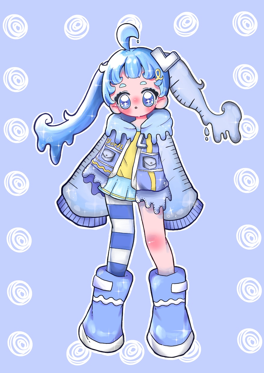かわいいイラストを提供します かわいくてキラキラしたイラストを制作します イメージ5