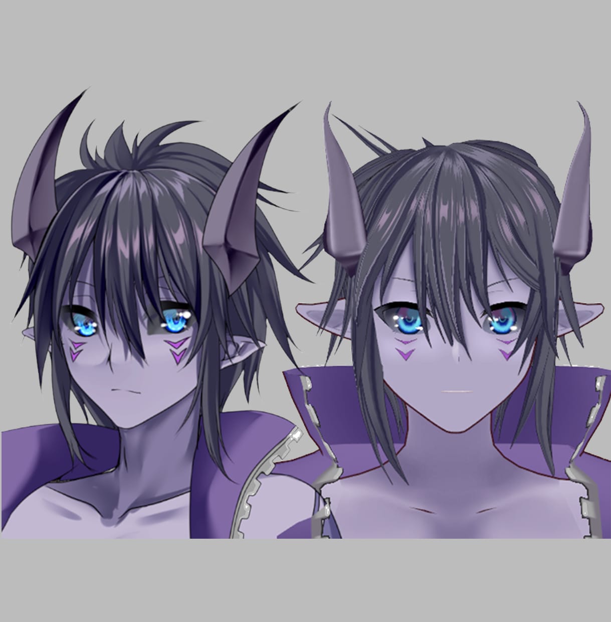 VRoid+Blenderでﾓﾃﾞﾘﾝｸﾞします 持ち込みイラストorｷｬﾗﾃﾞｻﾞ依頼で０から制作もOK！ イメージ4