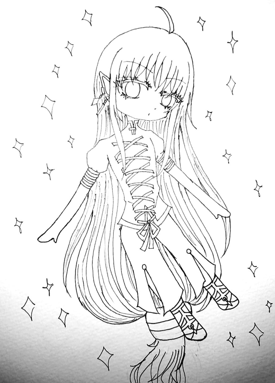 デフォルメキャラのデザインします 代理キャラ等の線画のみのデフォルメキャラデザします！！ イメージ5