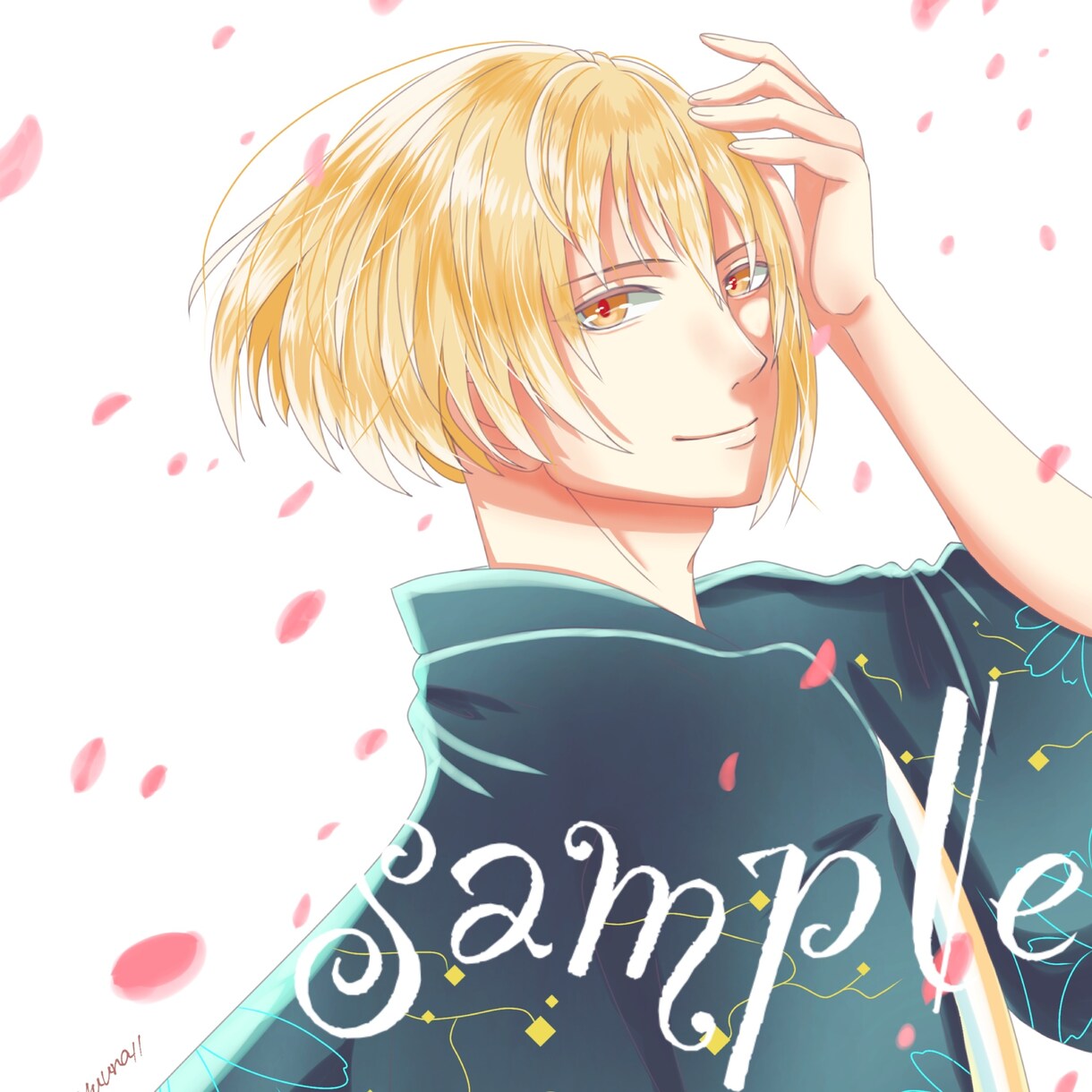 短納期★キラキラした世界観のSNSアイコン描きます アイコンを誰よりも目立たせたい!そんな方にオススメです♪ イメージ5