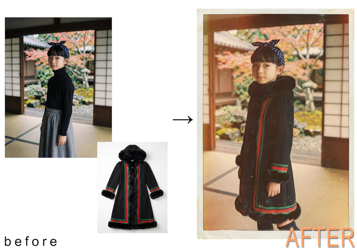 強力なレタッチ技術でプロがお写真を超高画質にします 復元・再撮不可でお困りの貴方へ。私が写真のお悩み解決します イメージ4