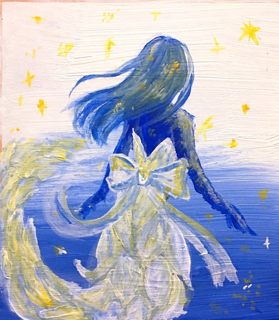 アイコン、オリキャラのイラストを描きます 水彩絵の具であなたのアイコン、オリキャラを描いていきます。 イメージ3